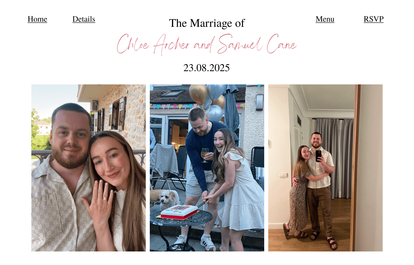 Cane Wedding
